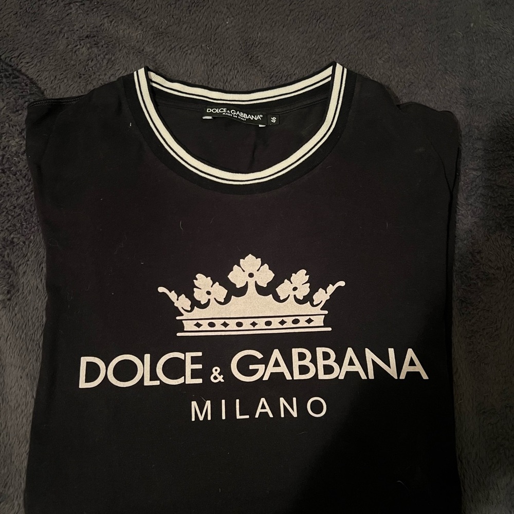 Dolce & Gabbana Black T-Shirt